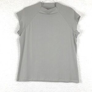 AMMA Mock Neck/ Capped Sleeves, t-shirt Women’s size 3 (M/L).